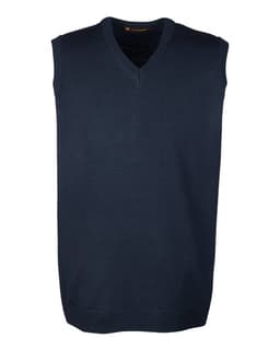 Men's Pilbloc™ V-Neck Sweater Vest in Dark Navy