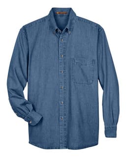 Men's Denim Shirt in Light Denim