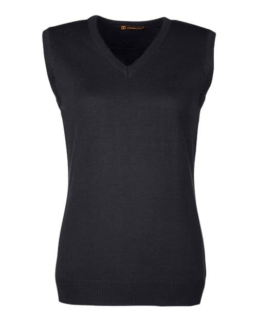 Harriton Women's Pilbloc™ V-Neck Sweater Vest