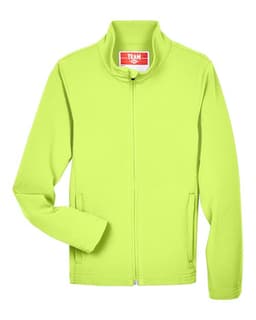 Youth Leader Soft Shell Jacket in Safety Yellow