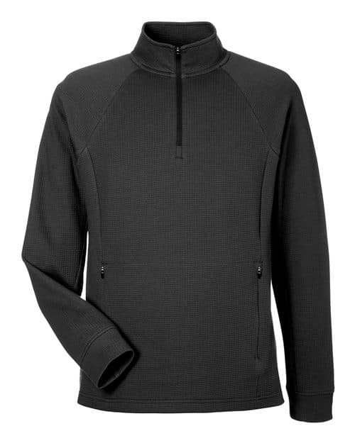 North End Men's Rhythm Waffle Quarter-Zip Pullover