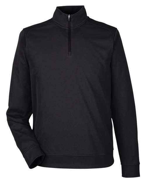 North End Men's Express Tech Performance Pique Quarter-Zip Pullover