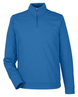 Men's Express Tech Performance Pique Quarter-Zip Pullover view 1