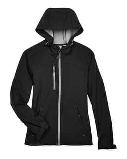 Women's Prospect Two-Layer Fleece Bonded Soft Shell Hooded Jacket view 1