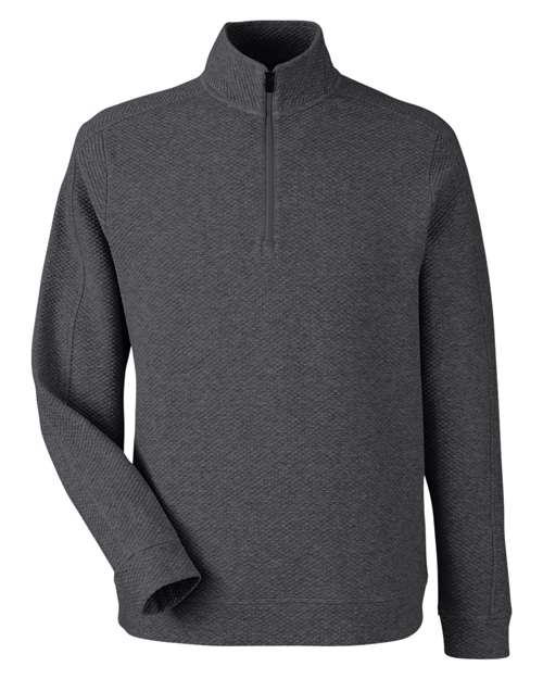 North End Men's Spirit Textured Quarter-Zip Pullover