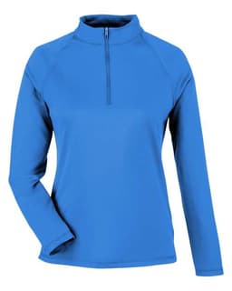 Women's Express Tech Performance Pique Quarter-Zip Pullover view 1