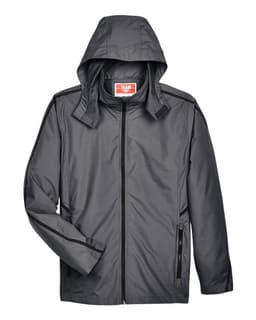 Unisex Conquest Jacket with Mesh Lining in Sport Graphite