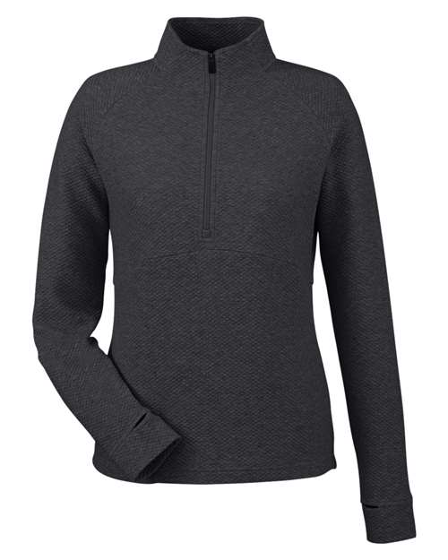 North End Women's Spirit Textured Quarter-Zip Pullover