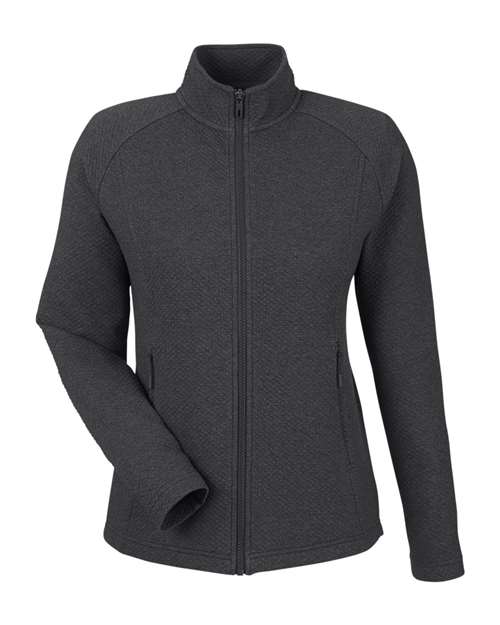North End Women's Spirit Textured Full-Zip