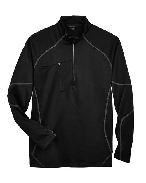 North End Men's Catalyst Performance Fleece Quarter-Zip Pullover