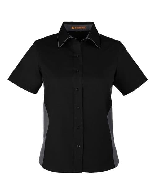 Harriton Women's Flash IL Colorblock Shirt