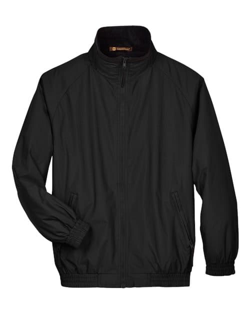 Harriton Unisex Fleece Lined Nylon Jacket