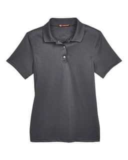 Women's Advantage Snag Protection Plus IL Snap Placket Polo in Dark Charcoal