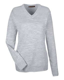 Women's Pilbloc V-Neck Sweater in Grey Heather