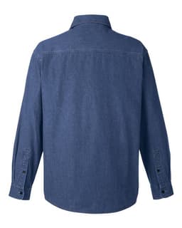 Unisex Denim Shirt Jacket view 2