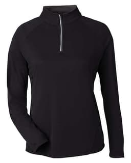 Women's Origin Performance Pique Quarter-Zip Pullover view 1