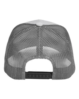 Youth Zone Sonic Heather Trucker Cap by Yupoong view 2