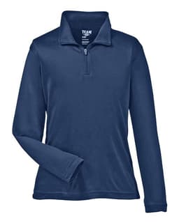 Youth Zone Performance Quarter-Zip Pullover in Sport Dark Navy