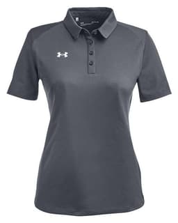 Women's Tech™ Polo in CS Grey Light Heather/ White