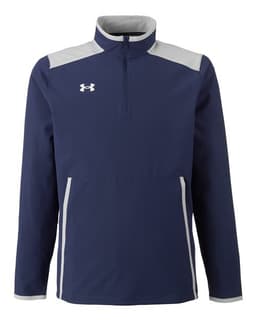 Men's Motivate 3.0 Quarter-Zip Pullover in Midnight Navy/ White