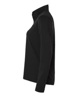Women's Textured Stripe Quarter-Zip Pullover view 3