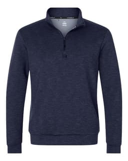 Men's Drive Midlayer Quarter-Zip Pullover in Midnight Navy/ Midnight Navy