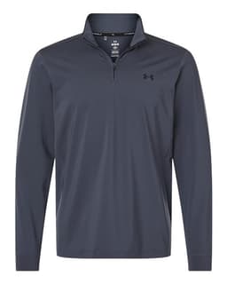 Men's Drive Quarter-Zip Pullover in Downpour Grey/ Midnight Navy