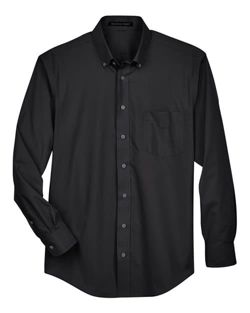 Devon & Jones Men's Crown Collection® Broadcloth Woven Dress Shirt