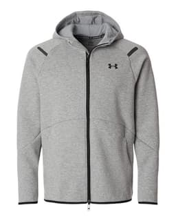 Men's Unstoppable Fleece Full-Zip in Mod Grey/ Black