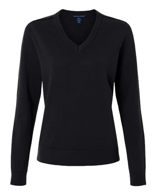 Devon & Jones Women's New Classics V-Neck Sweater