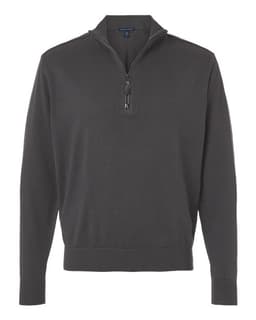Men's New Classics Quarter-Zip Sweater in Graphite