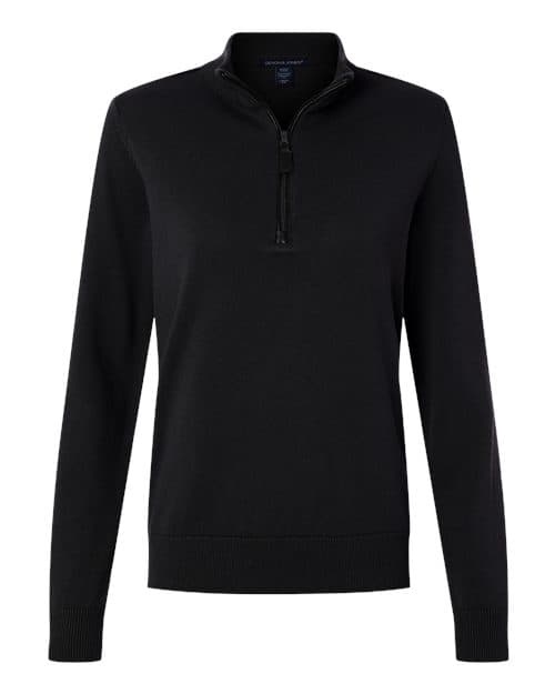 Devon & Jones Women's New Classics Quarter-Zip Sweater