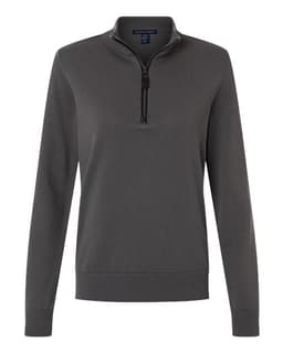 Women's New Classics Quarter-Zip Sweater in Graphite