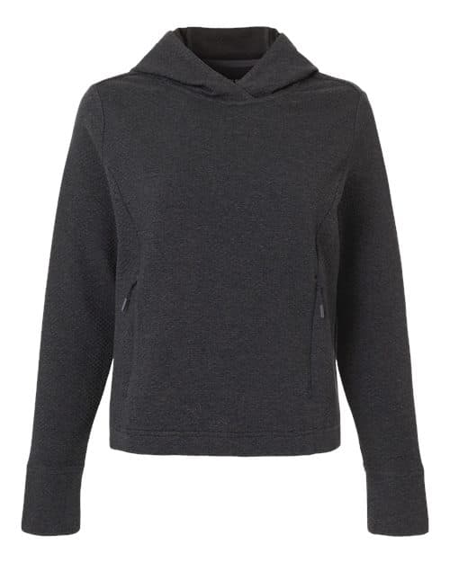 North End Women's Spirit Textured Hooded Pullover