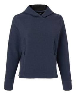 Women's Spirit Textured Hooded Pullover in Classic Navy Heather