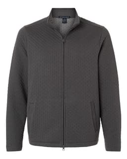 Men's Berkley Textured Full-Zip Jacket in Graphite