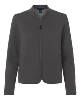 Women's Berkeley Textured Full-Zip Jacket in Graphite
