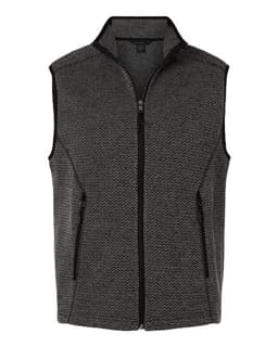 Men's Jasper Jacquard Fleece Vest view 1