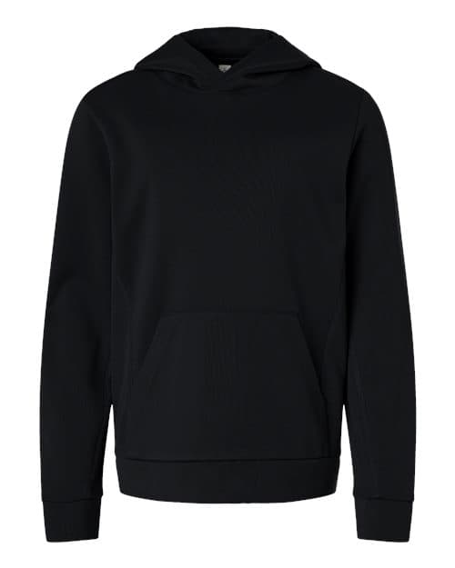 Team 365 Youth Squad Hooded Tech Fleece Pullover