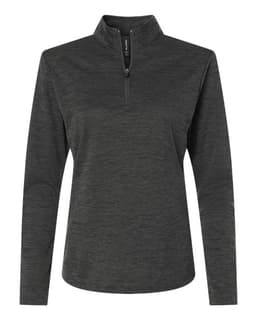 Women's Pro-Lock Performance Mélange Quarter-Zip Pullover view 1