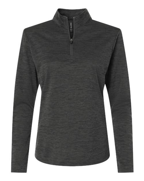 AllPro Women's Pro-Lock Performance Mélange Quarter-Zip Pullover