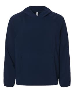 Men's UltraUVP Shoreline Long Sleeve Hooded Pullover in Classic Navy