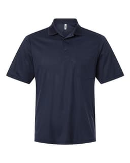 Men's Nova Performance Pique Pocket Polo in Classic Navy