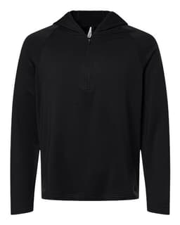 Men's Qualify Quarter-Zip Hooded Pullover view 1