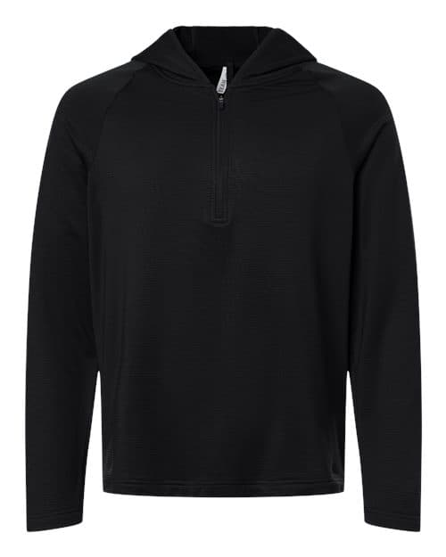 Team 365 Men's Qualify Quarter-Zip Hooded Pullover