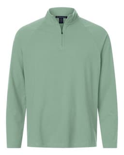 Men's Seaton Pebble Textured Quarter-Zip Pullover view 1