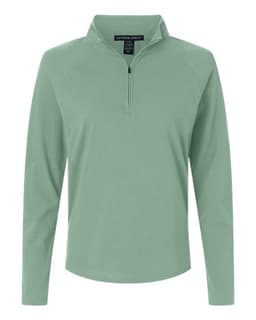 Women's Seaton Pebble Textured Quarter-Zip Pullover view 1