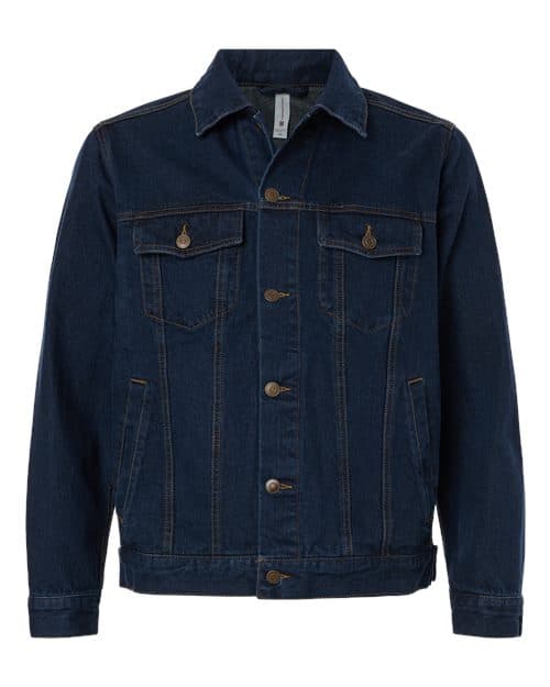 Harriton Unisex Cooper Denim Jacket
