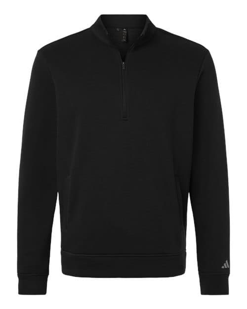 Adidas Men's Elevated Fleece Quarter-Zip Pullover