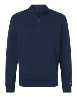 Men's Elevated Fleece Quarter-Zip Pullover in Collegiate Navy